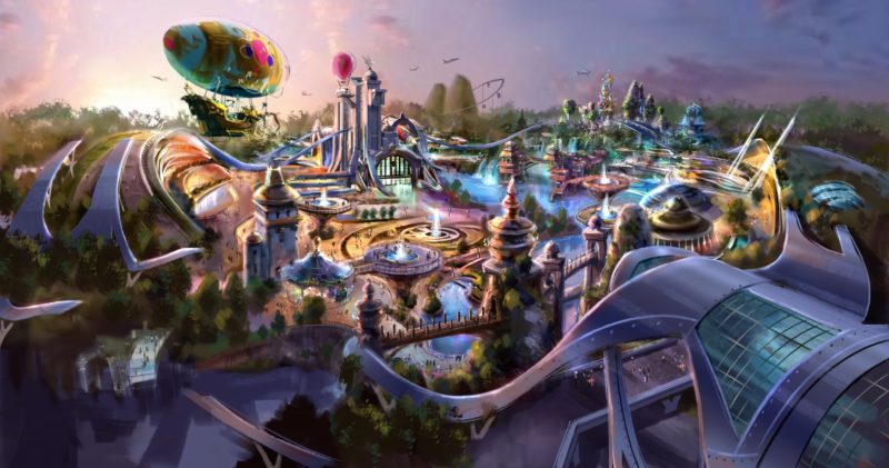 Small City Theme Park Design